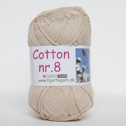 Hjertegarn Cotton nr. 8